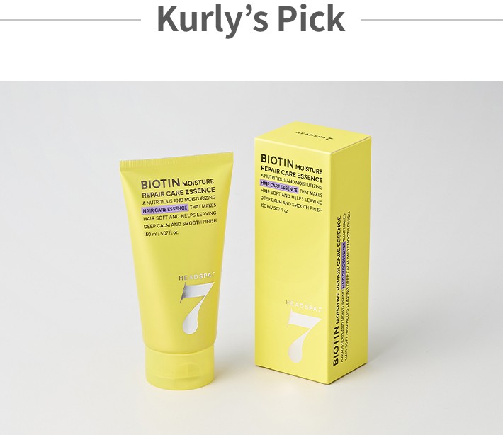 Head Spa 7] Biotin Moisture Repair Essence 150ml – Kurly USA